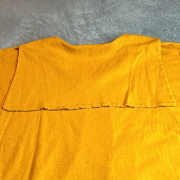 NWOT Big Bud Press Sailor Tee Top Mustard Yellow Size Small - Picture 7 of 12